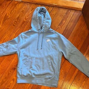 Nike Men's Light Blue Hoodie